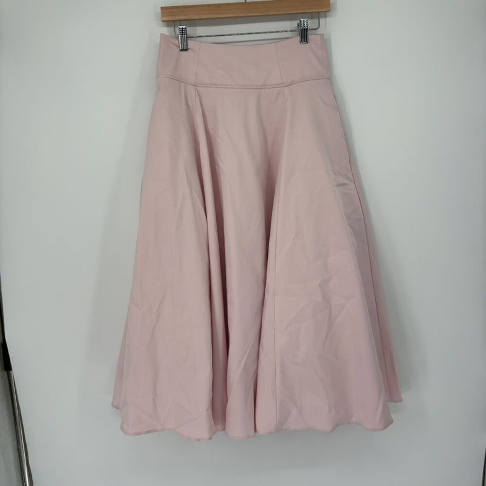 House of CB Rita Midi Skirt in Pink